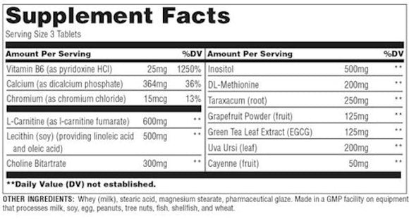 Universal Nutrition Super Cuts 3 label