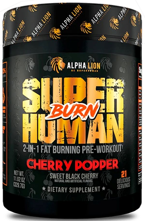 Alpha Lion Superhuman Burn Fat Burning Pre-Workout 21 Servings m
