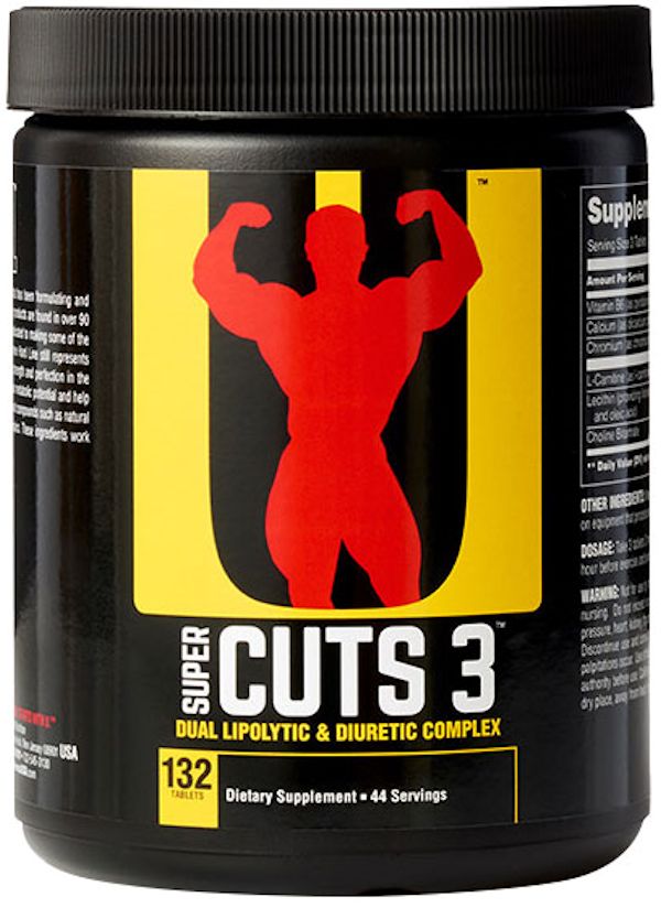Universal Nutrition Super Cuts 3 Weight loss