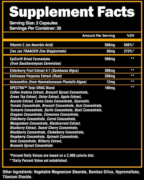 Alpha Lion Superhuman Armor Immune Support 90 Caps fact
