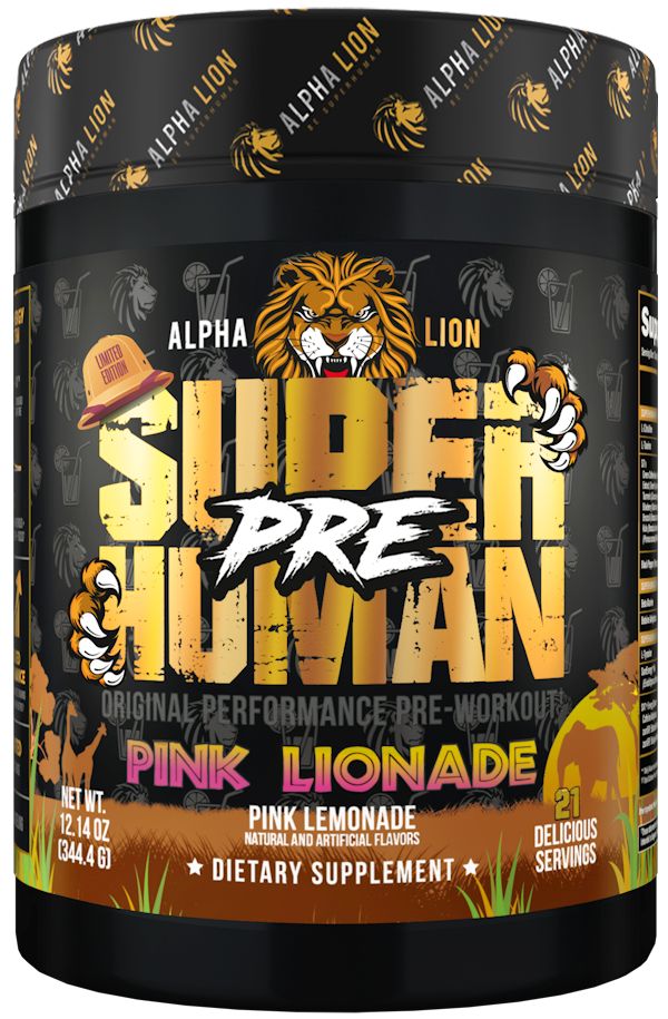 Alpha Lion SuperHuman Pre Performance Pre-Workout d