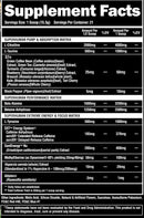 Alpha Lion Super Human Extreme Energy Pre-Workout fact-1