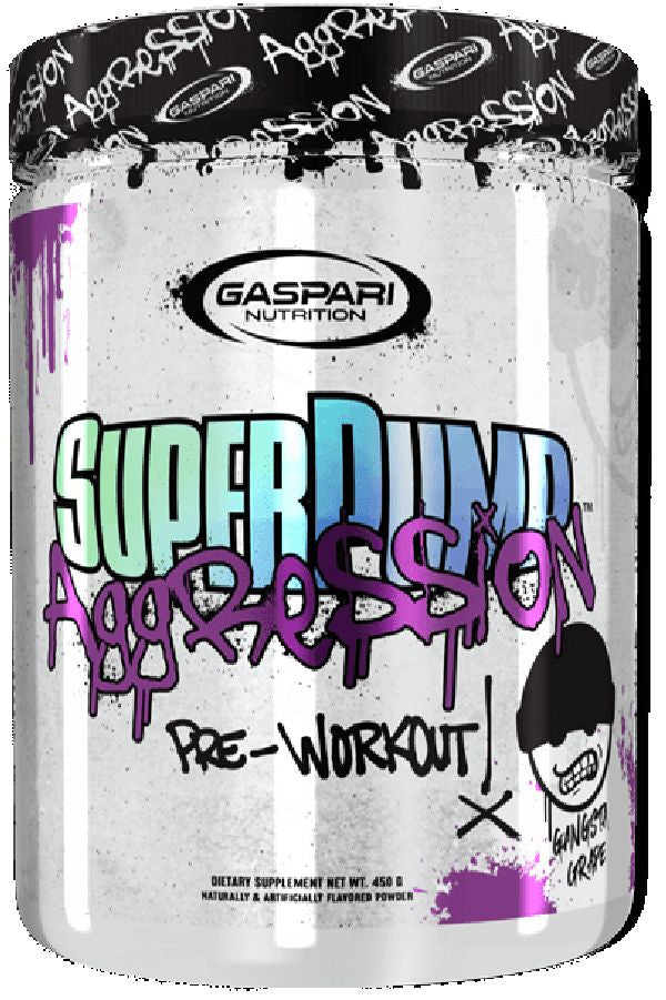 Gaspari Nutrition SuperPump Aggression Pre-Workout grape