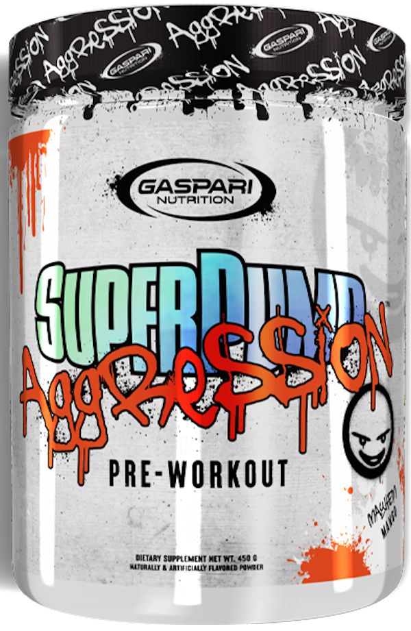 Gaspari Nutrition SuperPump Aggression Pre-Workout punch