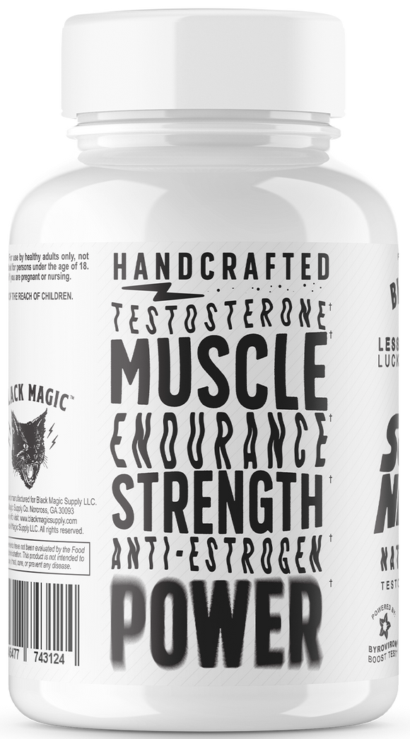Black Magic Supps Super Natty Natural Muscle Gains 120 Caps side