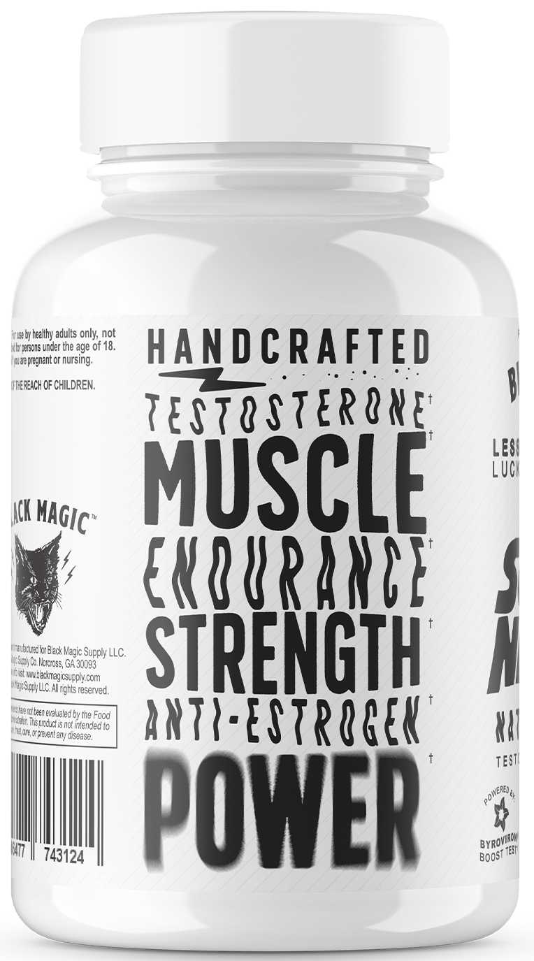 Black Magic Supps Super Natty Natural Muscle Gains 120 Caps side