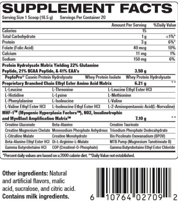 Synthesize VPX Sport fact