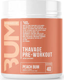 Raw Nutrition Thavage Pre-Workout 40 Servings peach