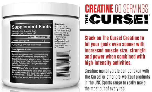 JNX Sports The Curse Creatine