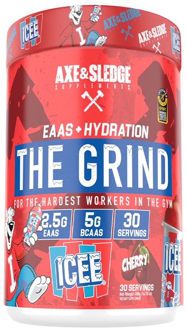 Axe & Sledge The Grind EAA's +Hydration 30 Servings cherry