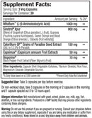 Serious Nutrition Solutions Thermo Scorch 90 caps fact