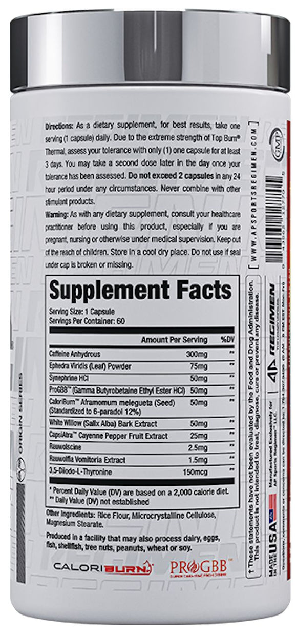 Alpha Prime Supplements Top Burn facts
 