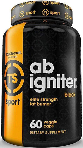 Top Secret Nutrition Fat Burner Top Secret Nutrition Ab Igniter Black 60 Vcaps