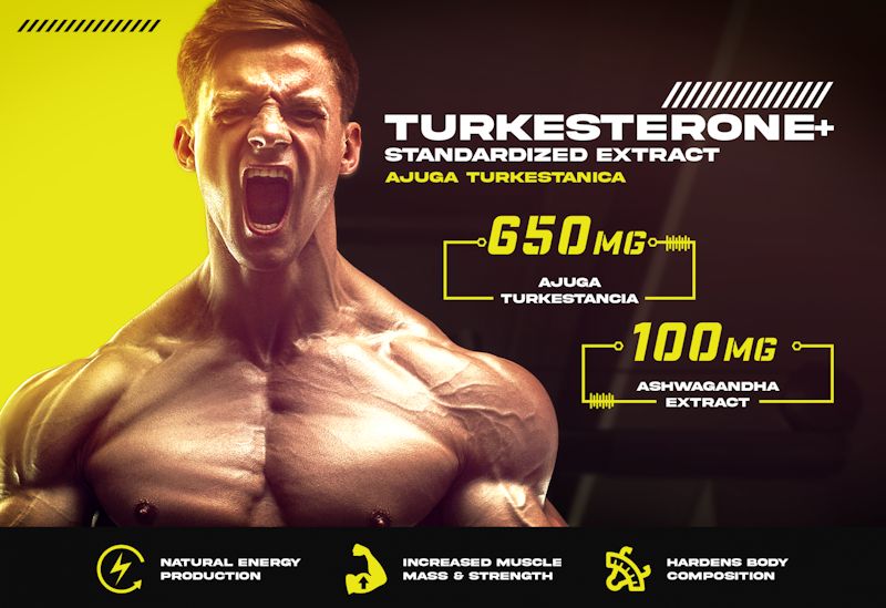 Repp Sports Turkesterone+ Lean Muscle 60 Caps ban
