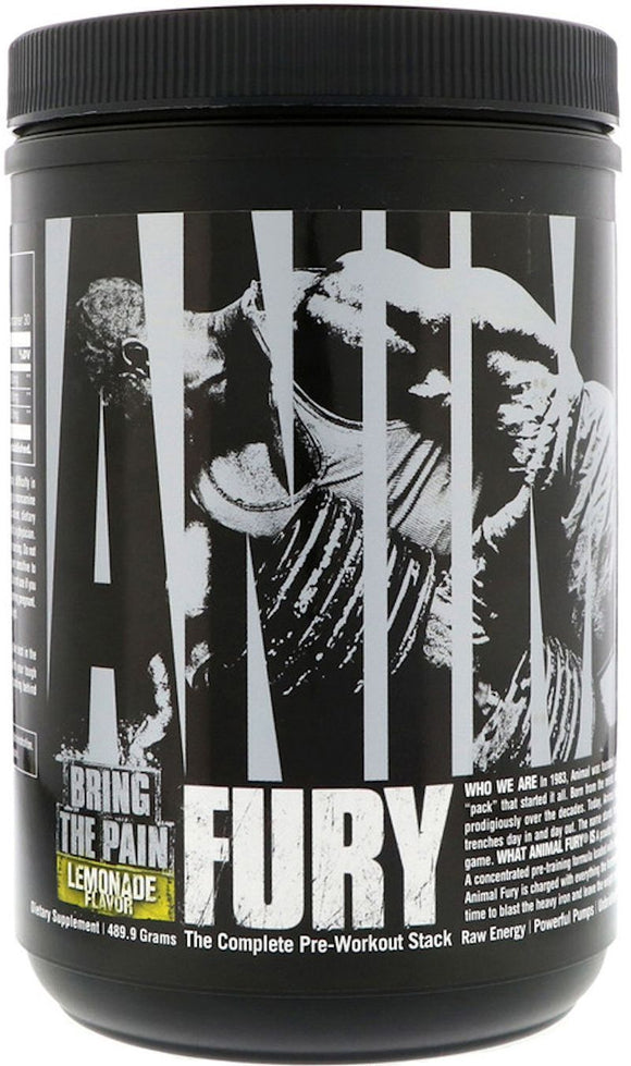 Universal Nutrition BCAA Fruit Punch Universal Nutrition Animal Fury 30 servings