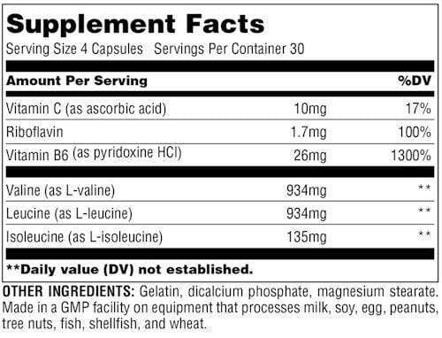 Universal Nutrition BCAA Universal Nutrition BCAA 2000 120 caps