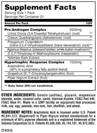 Universal Nutrition Testosterone Universal Nutrition Animal Test 21 pak