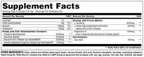 Universal Nutrition Universal Nutrition Animal Pump Pro Powder