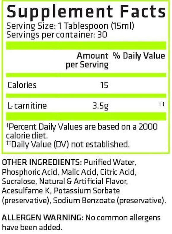 USN Carnitine USN L-Carnicut 3500 Liquid