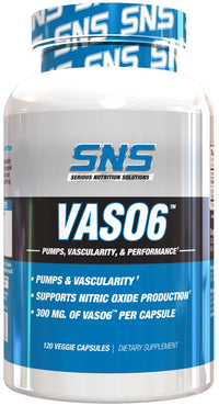 SNS Serious Nutrition Solutions Vaso6 120 caps.