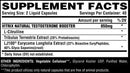 Nutrex Research Vitrix Test Booster 80 Caps fact