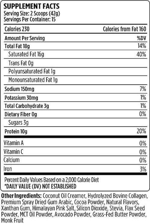 VMI Sports Collagen VMI Sports Keto Shake 15 servings