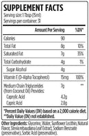 VMI Sports Fat Burner French Vanilla VMI Sports Keto MCT Oil