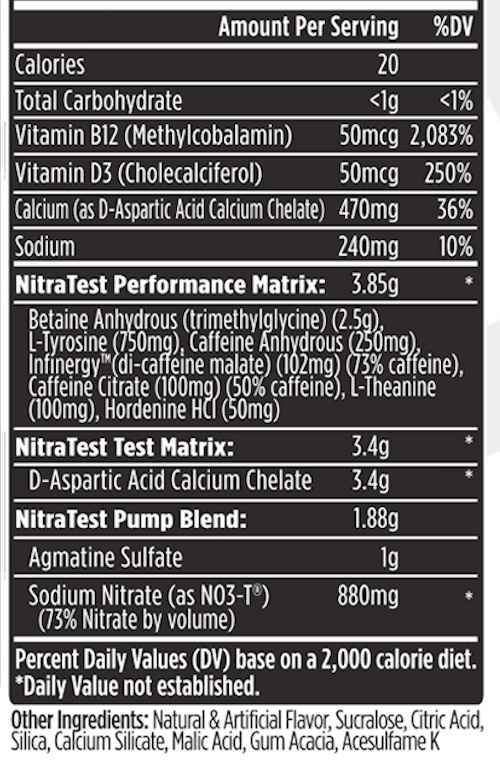 VMI Sports Test Booster Strawberry Kiwi VMI Sports NitraTest
