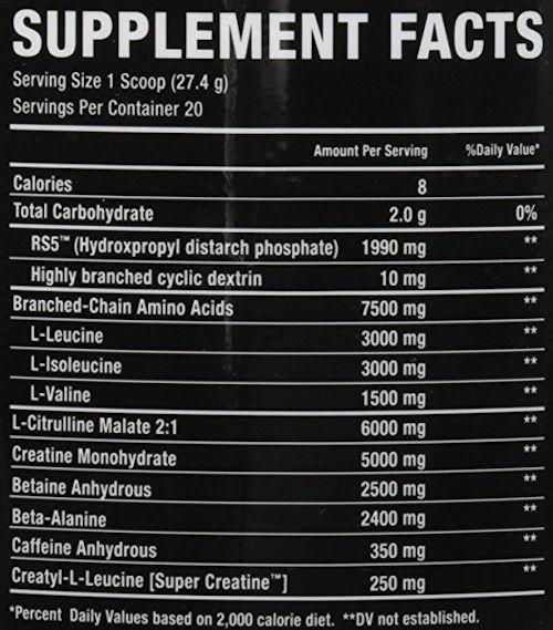 VPX Sports Creatine Power Punch VPX Bang Master Blaster 20 servings