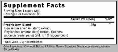 Prime Nutrition Water Loss Powder 90 servings