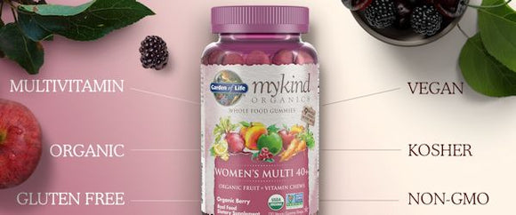 Garden Of Life mykind Organics Women's Multi 40+ Gummies
