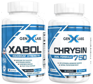 GenXLabs The Best PCT Stack Xabol and Chrysin