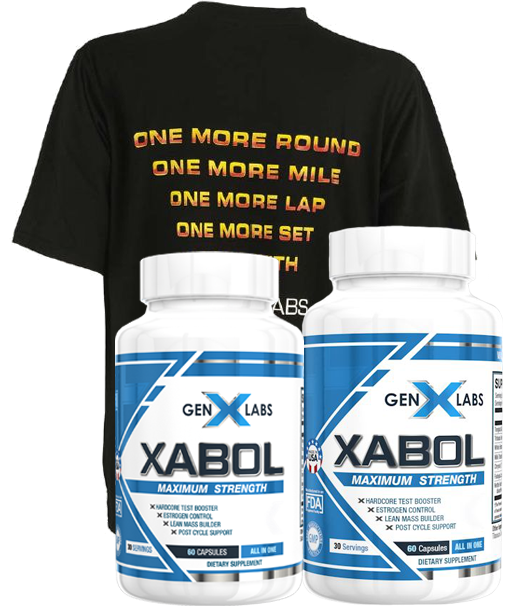 GenXLabs XABOL Maximum Strength Double Pak Free Shirt Offer