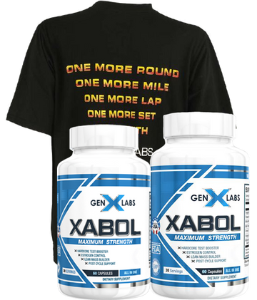 GenXLabs XABOL Maximum Strength Double Pak Free Shirt Offer