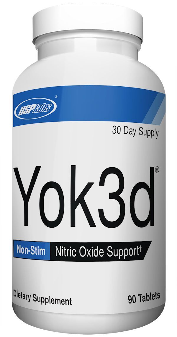 USP Labs Yok3d Non-Stim Muscle Pumps 90tabs